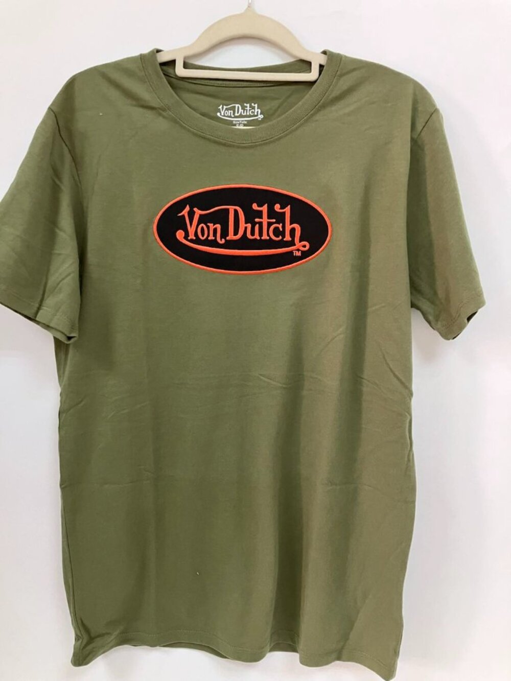Von Dutch Men's Summer Short Sleeve Casual Crew Neck T-Shirt